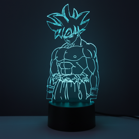 Lámpara LED Acrílica Dragon Ball